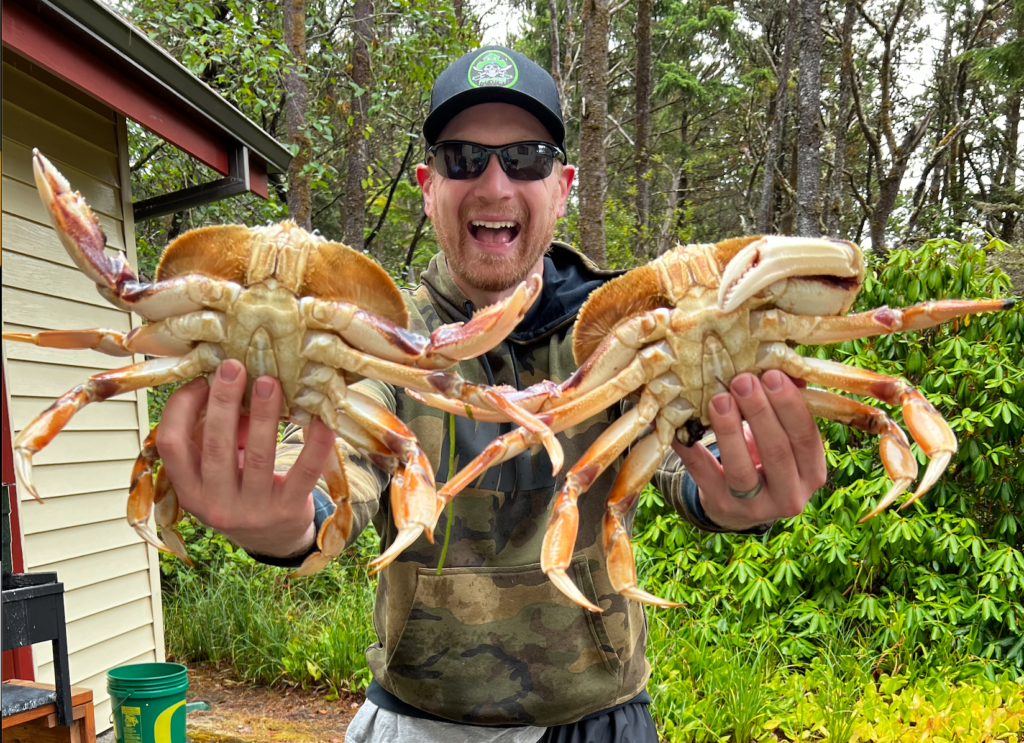 Will holding two keeper crabs.